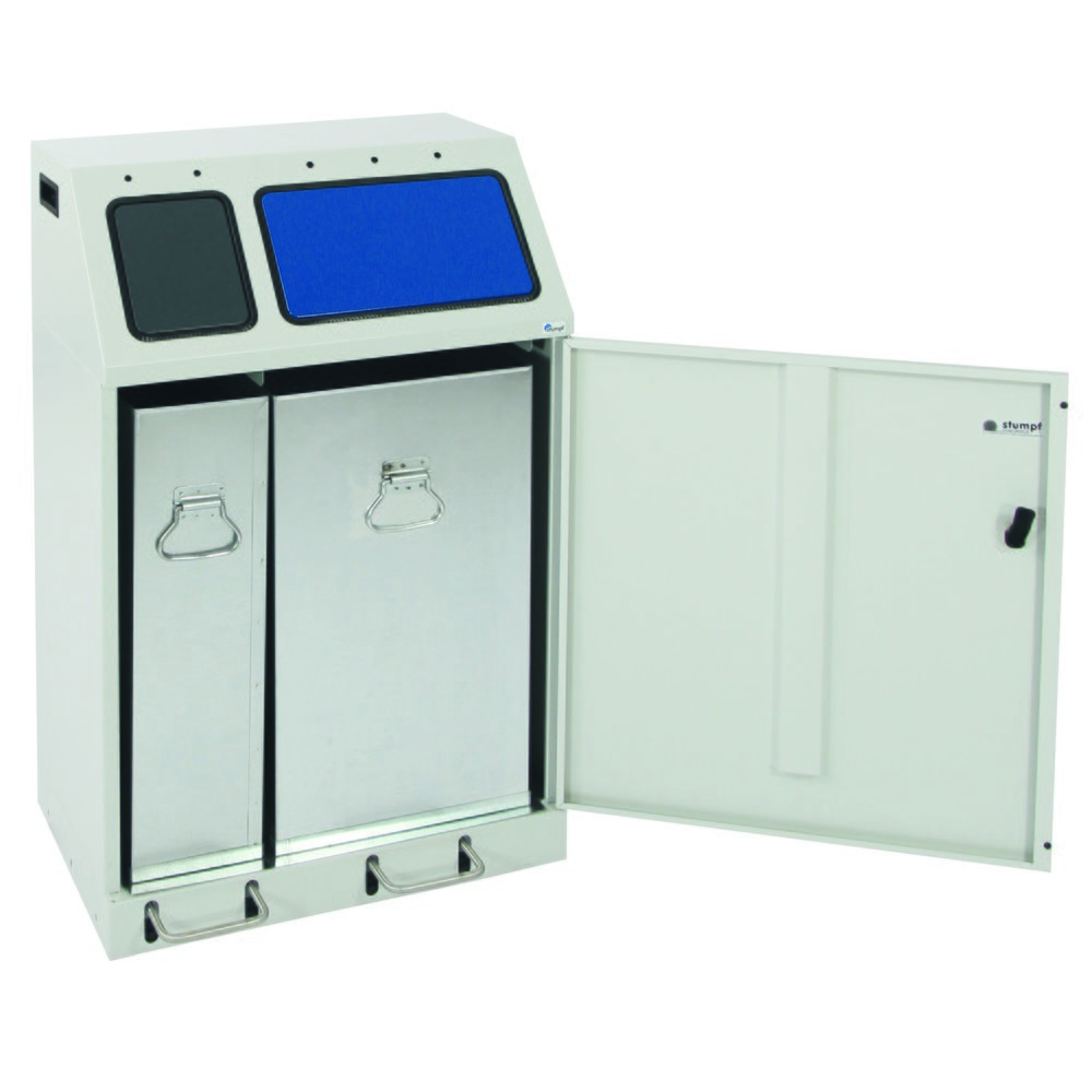 Productafbeelding nr. 3: Compacte kringloopafvalbak met pedaal stumpf®, 1 x 30, 1 x 60 l