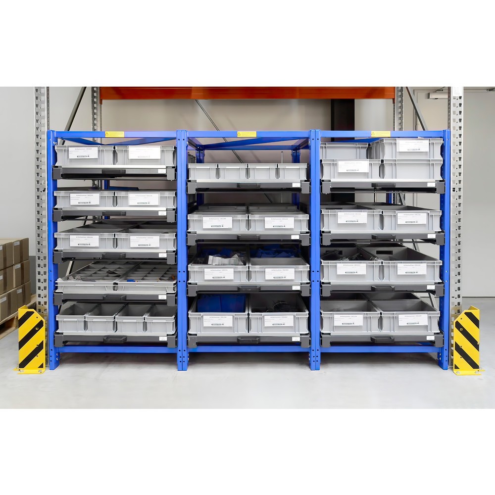 Productafbeelding nr. 3: Compacte uittrekstelling met 5 lades, vaklast 150 kg, hoogte 1.700 mm