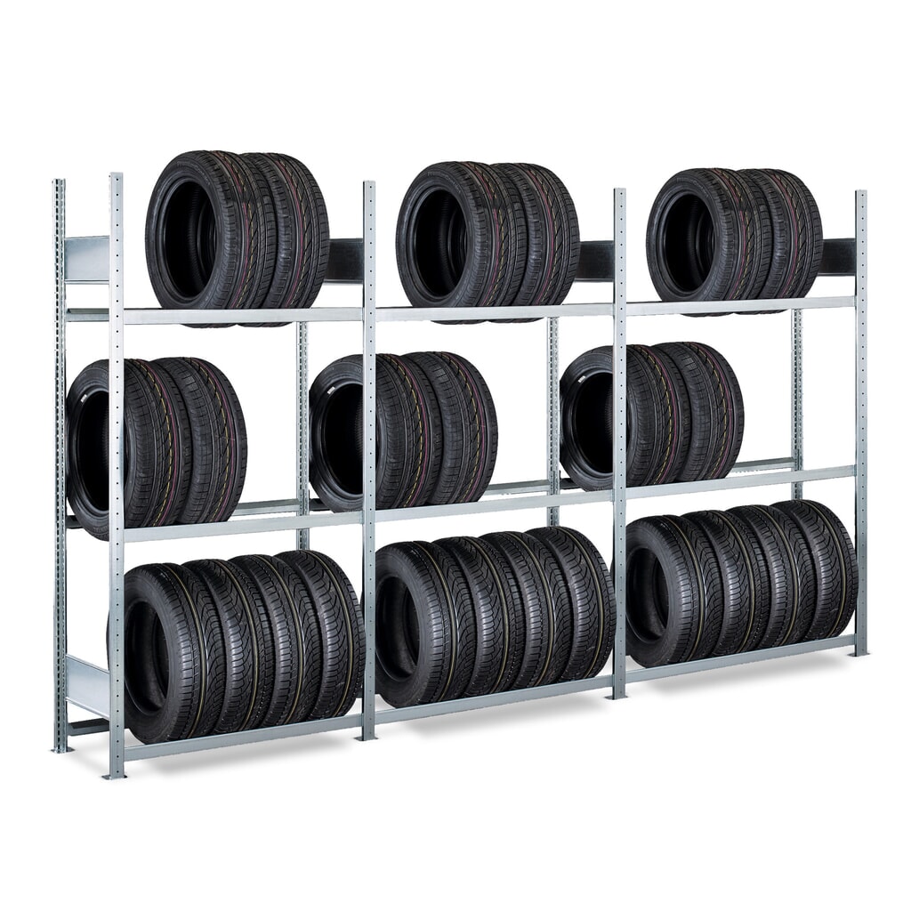 Product afbeelding: Complete bandenstelling SCHULTE, HxBxD 2.000 x 3.000 x 400 mm
