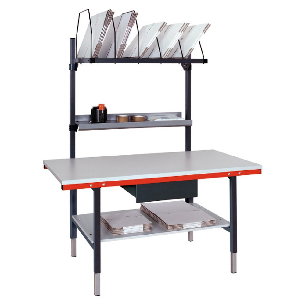 Productafbeelding nr. 3: Complete paktafel Rocholz met lade, hxbxd 690-960 x 1.600 x 800 mm