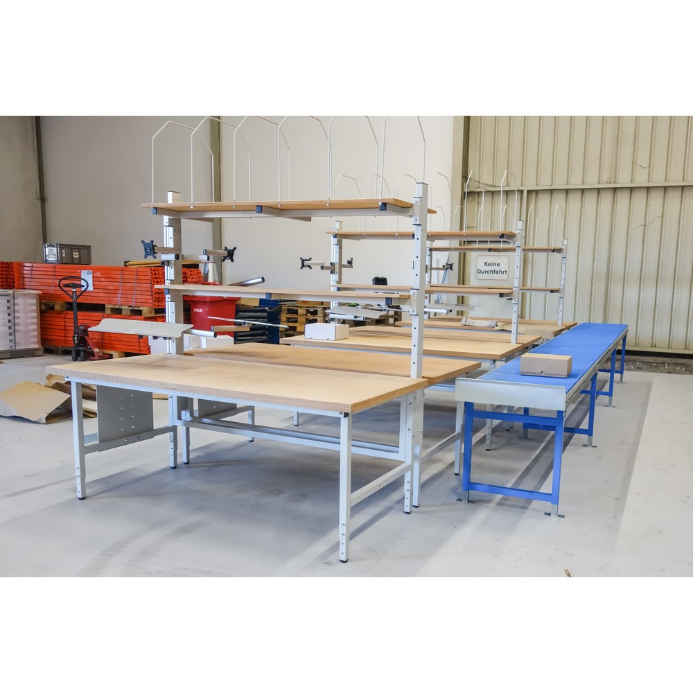 Productafbeelding nr. 5: Complete set enkele paktafel Classic, hxbxd 700-950 x 1.600 x 900 mm