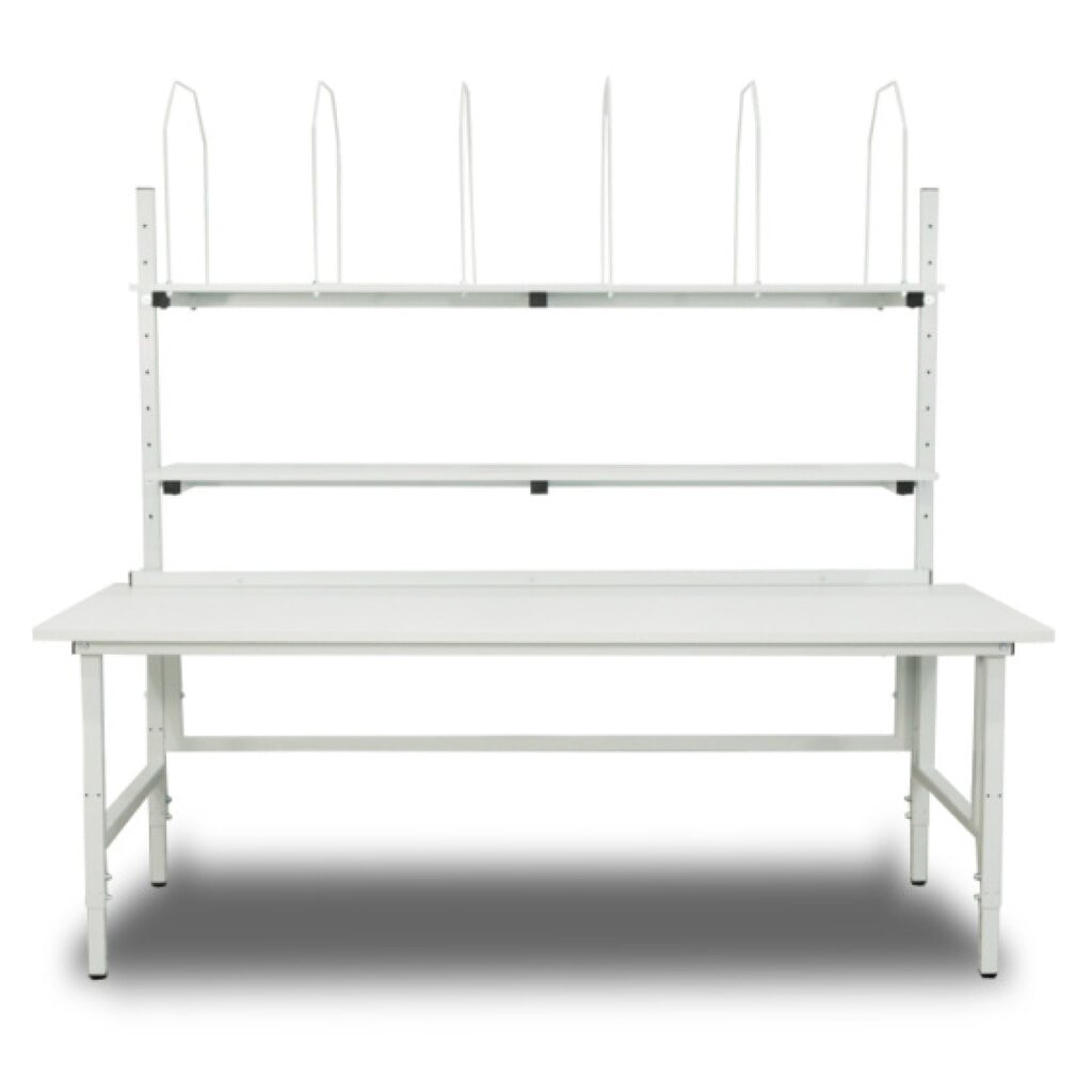 DAHMEN handmatig in hoogte verstelbare paktafel Classic, enkelzijdig, complete set, hxbxd 700-950 x 1600 x 900 mm Product afbeelding: DAHMEN handmatig in hoogte verstelbare paktafel Classic, enkelzijdig, complete set, hxbxd 700-950 x 1600 x 900 mm