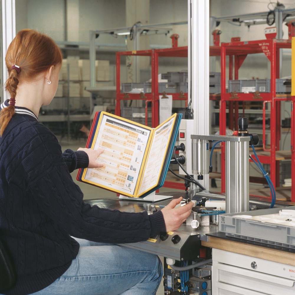 Productafbeelding nr. 2: Complete set tafelstandaard Vario®, 10 displaymappen