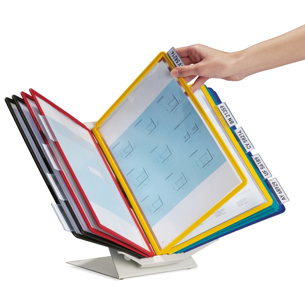 Product afbeelding: Complete set displaymappensysteem Vario® 3-in-1, 10 mappen