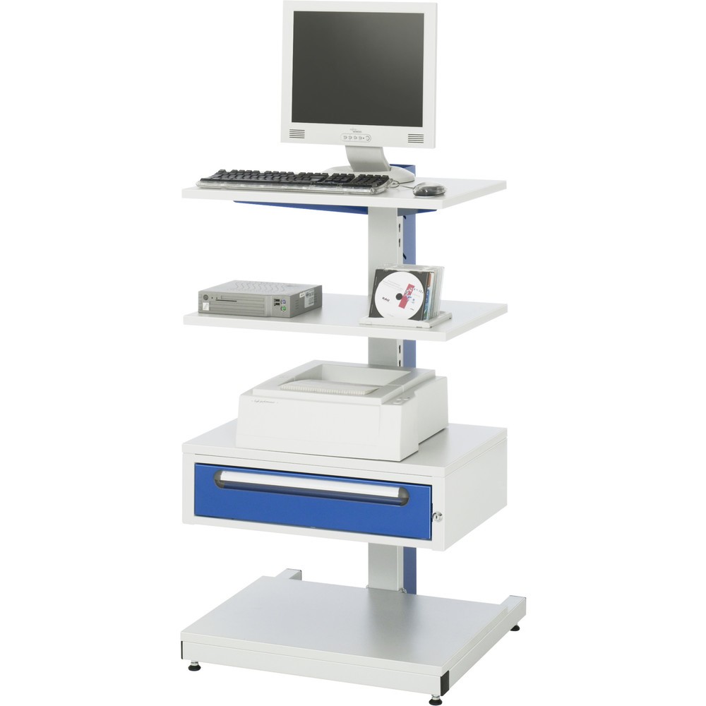 Productafbeelding nr. 4: Computerstandaard RAU, hxd: 1.140 x 650 mm, lade 1 x 120 mm, stationair