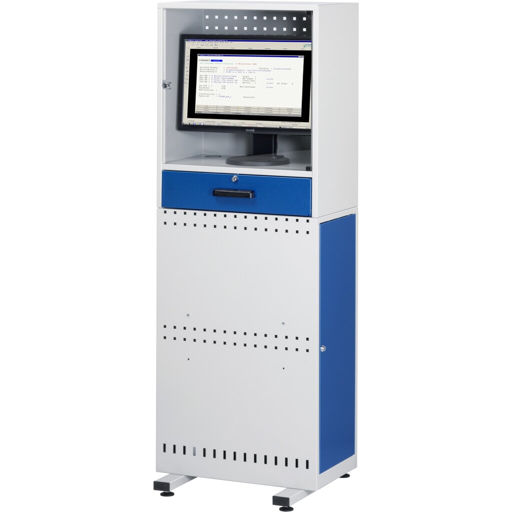 Computerstandaard RAU met monitorbehuizing, stationair Productafbeelding nr. 3: Computerstandaard RAU met monitorbehuizing, stationair
