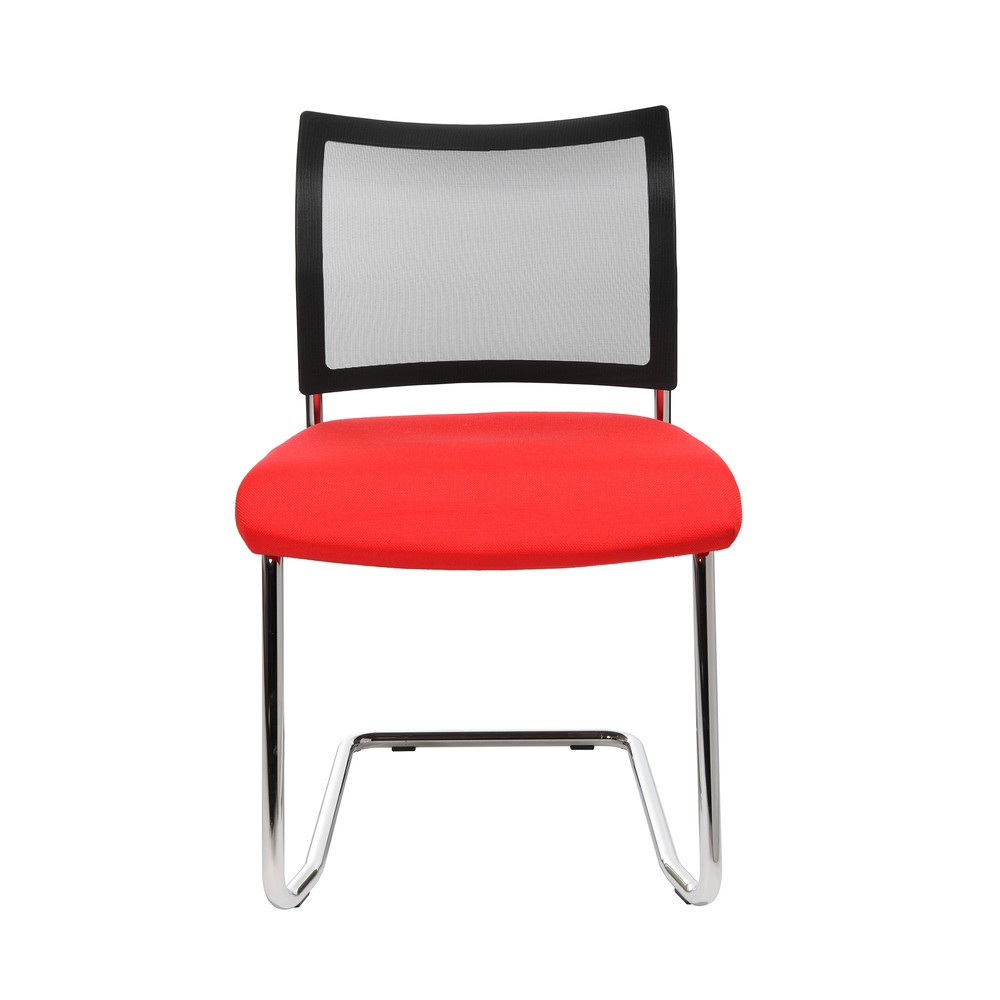Productafbeelding nr. 2: Conferentiestoel Topstar® New Age met netrugleuning, rood