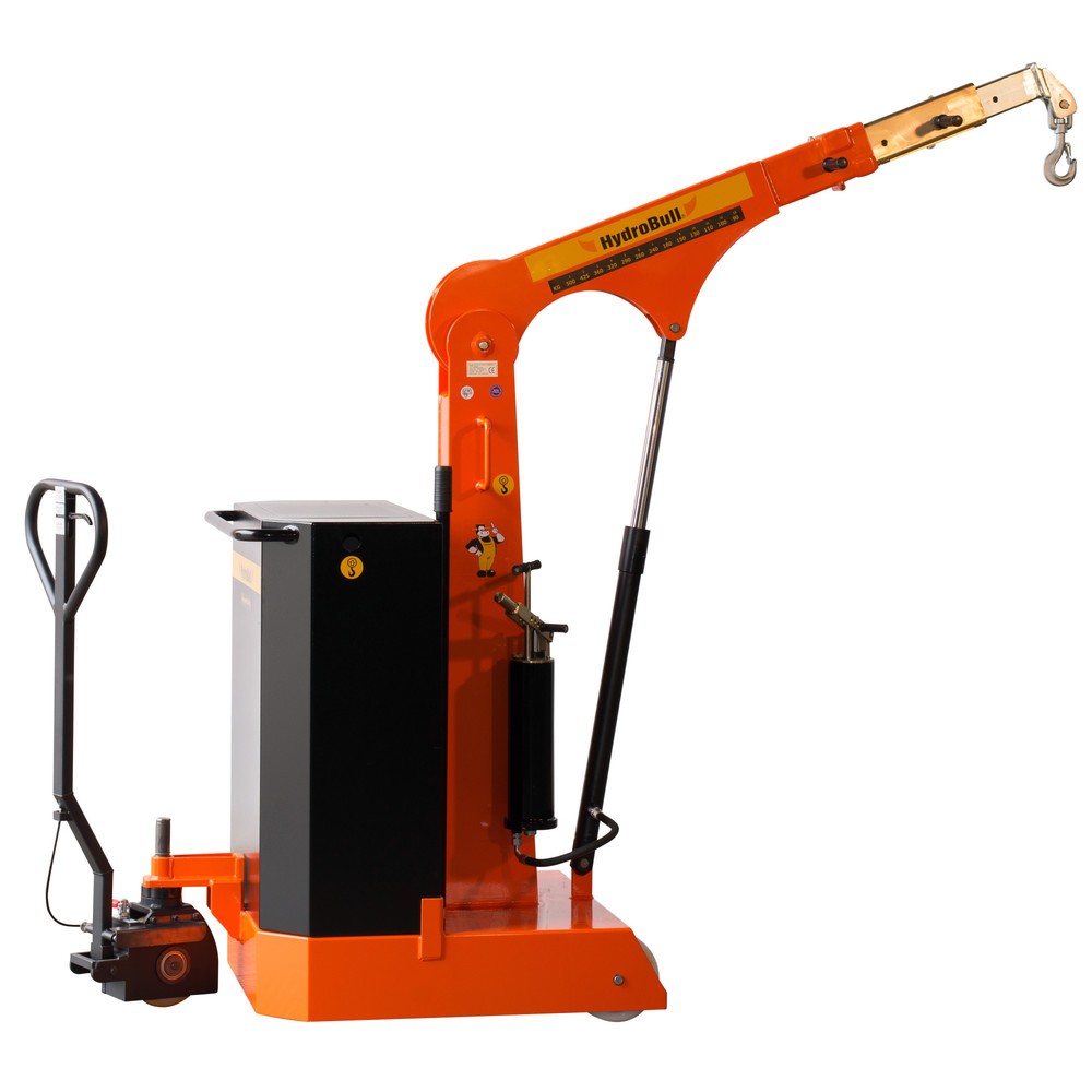 Productafbeelding nr. 1: Contragewichtkraan met hefhoogte tot 3.750 mm, cap. 500 kg, incl. vulgewicht