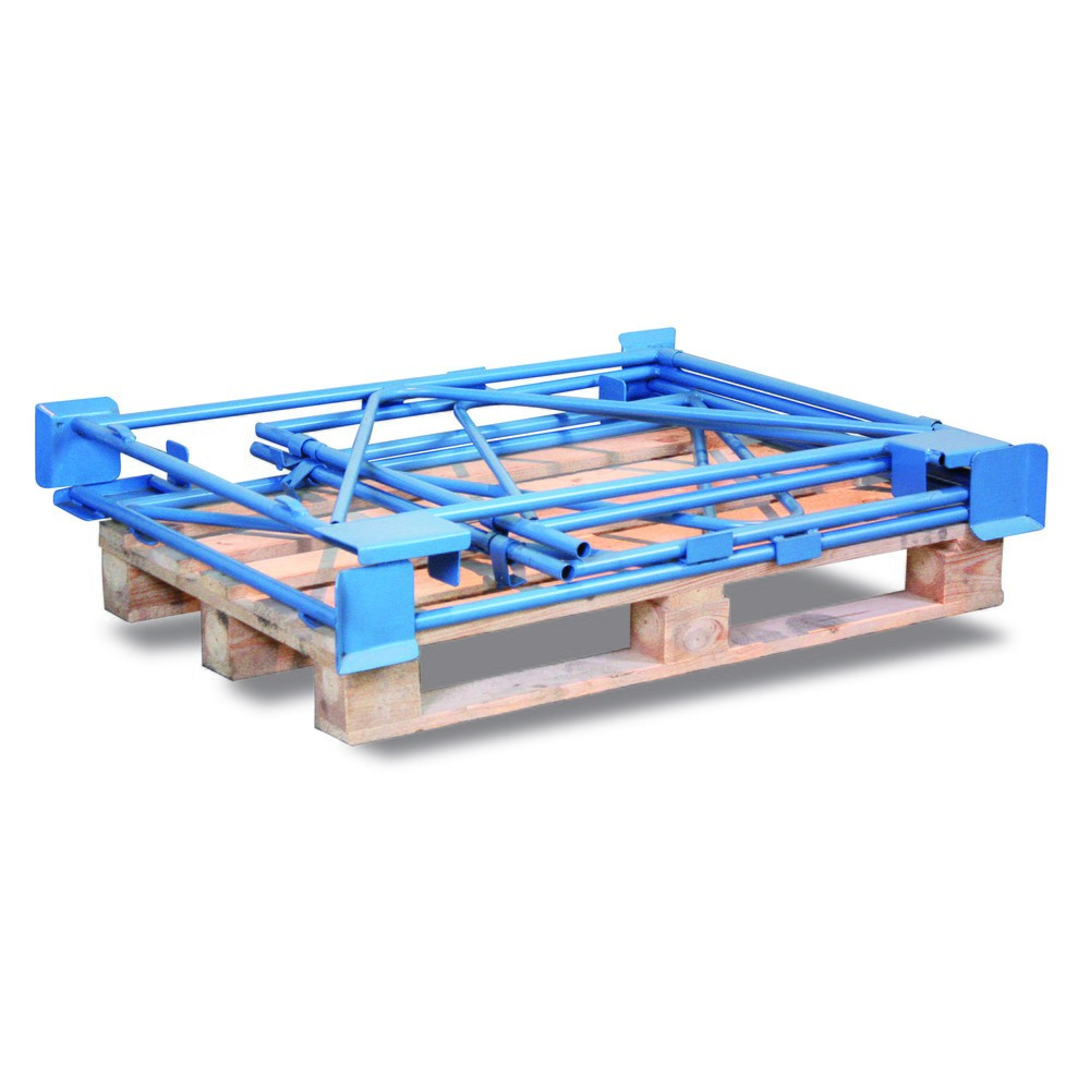 Productafbeelding nr. 2: CORDES opzetframe voor pallets, 4 diagonaalbuizen, voor europallets, gelakt, hoogte 1.000 mm