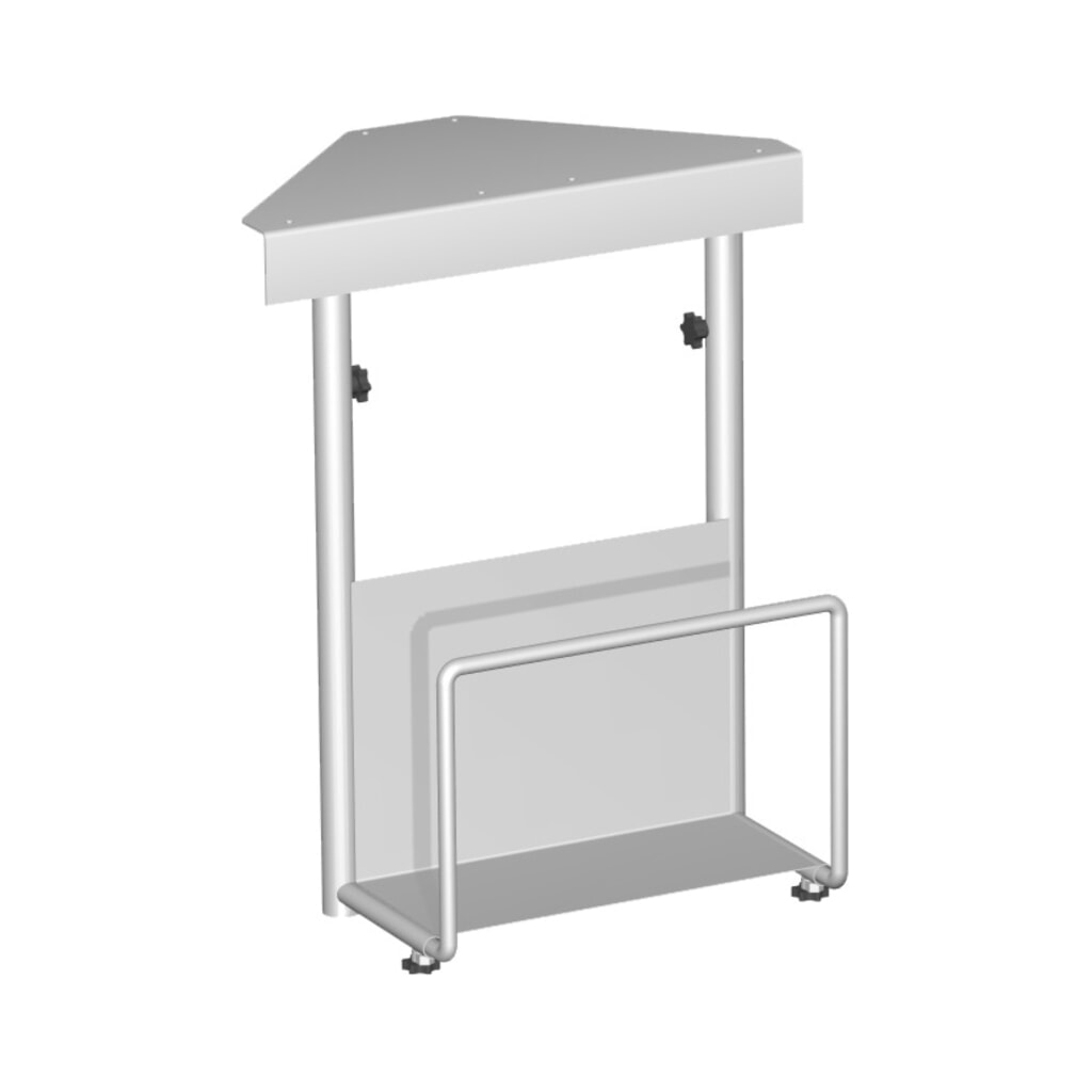 CPU-houder voor kantoormeubelserie Profi, b x d 125-225 x 380 mm Product afbeelding: CPU-houder voor kantoormeubelserie Profi, b x d 125-225 x 380 mm