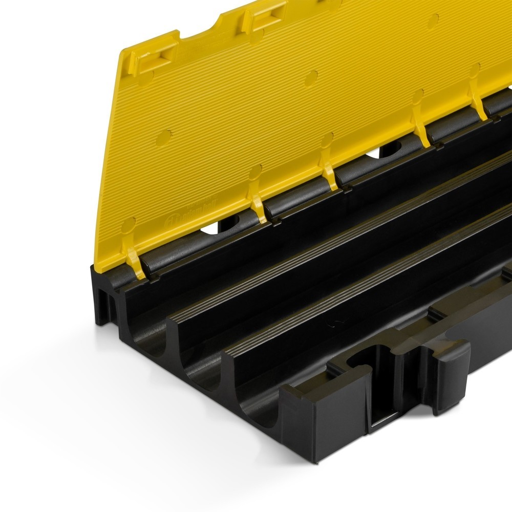 Productafbeelding nr. 5: Defender® by Adam Hall kabelbrug MIDI 3 2D middensectie, 3 kanalen, zwart/geel