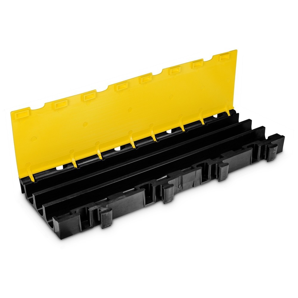 Productafbeelding nr. 6: Defender® by Adam Hall kabelbrug MIDI 3 2D middensectie, 3 kanalen, zwart/geel