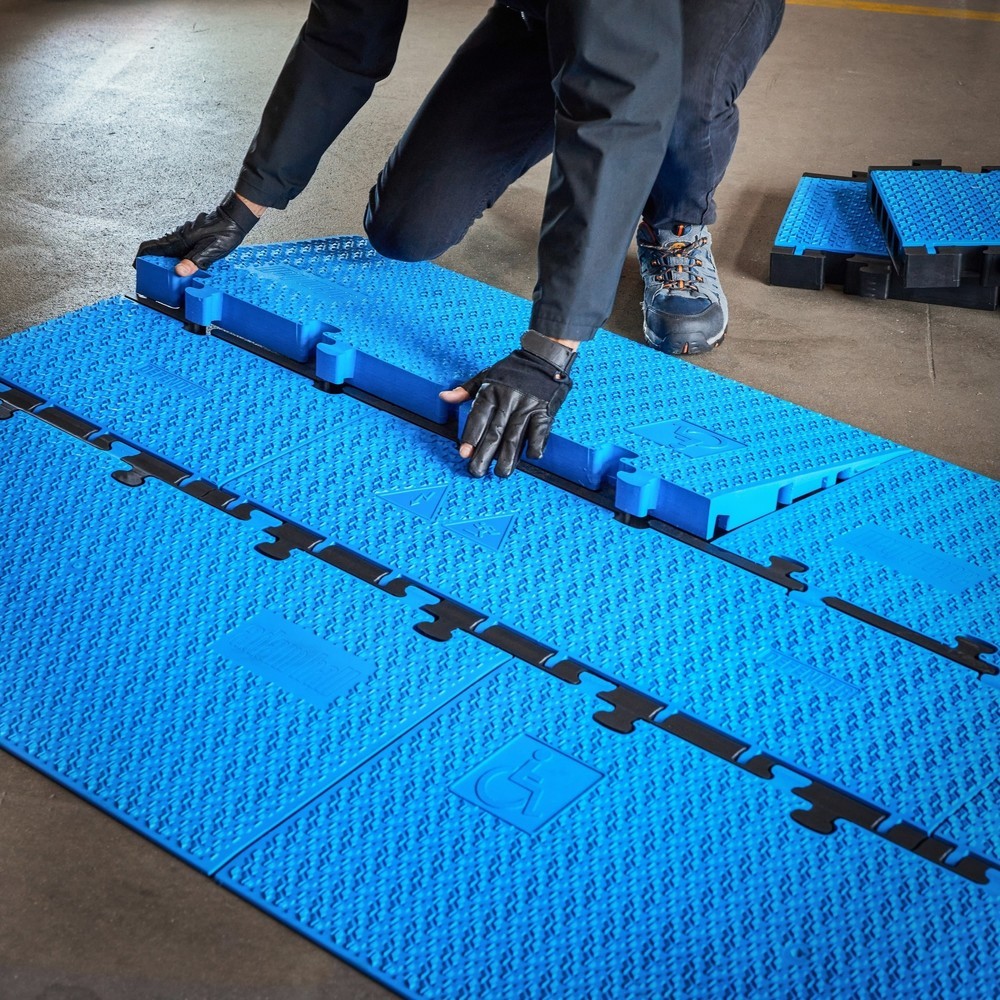Productafbeelding nr. 7: Defender® by Adam Hall kabelbrug MIDI 5 2D middenstuk, 5 kanalen, blauw