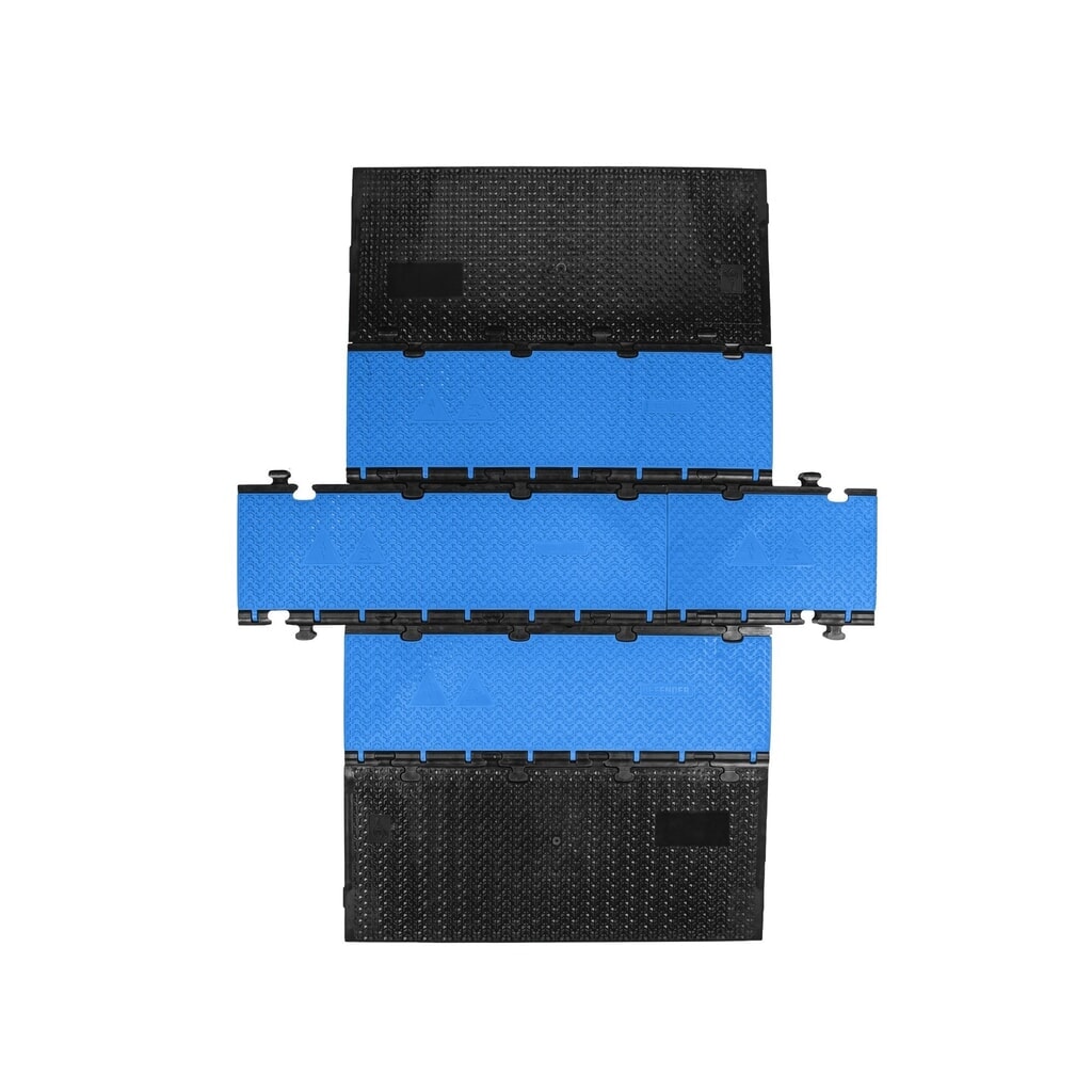 Defender® by Adam Hall kabelbrug MIDI 5 2D middenstuk, 5 kanalen, blauw Productafbeelding nr. 4: Defender® by Adam Hall kabelbrug MIDI 5 2D middenstuk, 5 kanalen, blauw