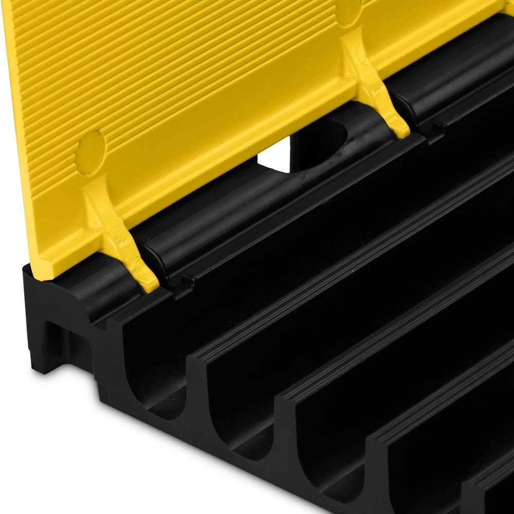 Productafbeelding nr. 6: Defender® by Adam Hall kabelbrug MIDI 5 2D middensectie, 5 kanalen, zwart/geel