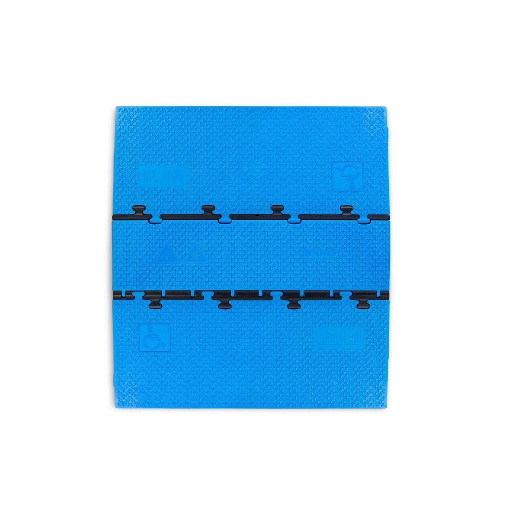 Productafbeelding nr. 3: Defender ® by Adam Hall kabelbrug MIDI 5 2D rolstoelhelling set, blauw