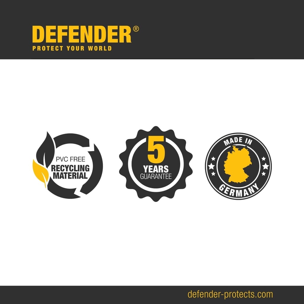 Productafbeelding nr. 2: Defender® by Adam Hall kabelbrug OFFICE, 4 kanalen, zwart