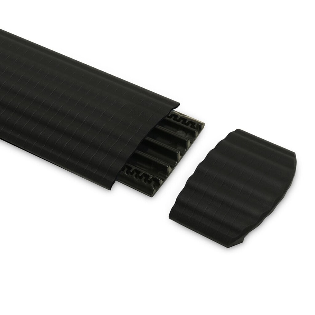 Defender® by Adam Hall kabelbrug OFFICE eindstuk, 4 kanalen, zwart Product afbeelding: Defender® by Adam Hall kabelbrug OFFICE eindstuk, 4 kanalen, zwart