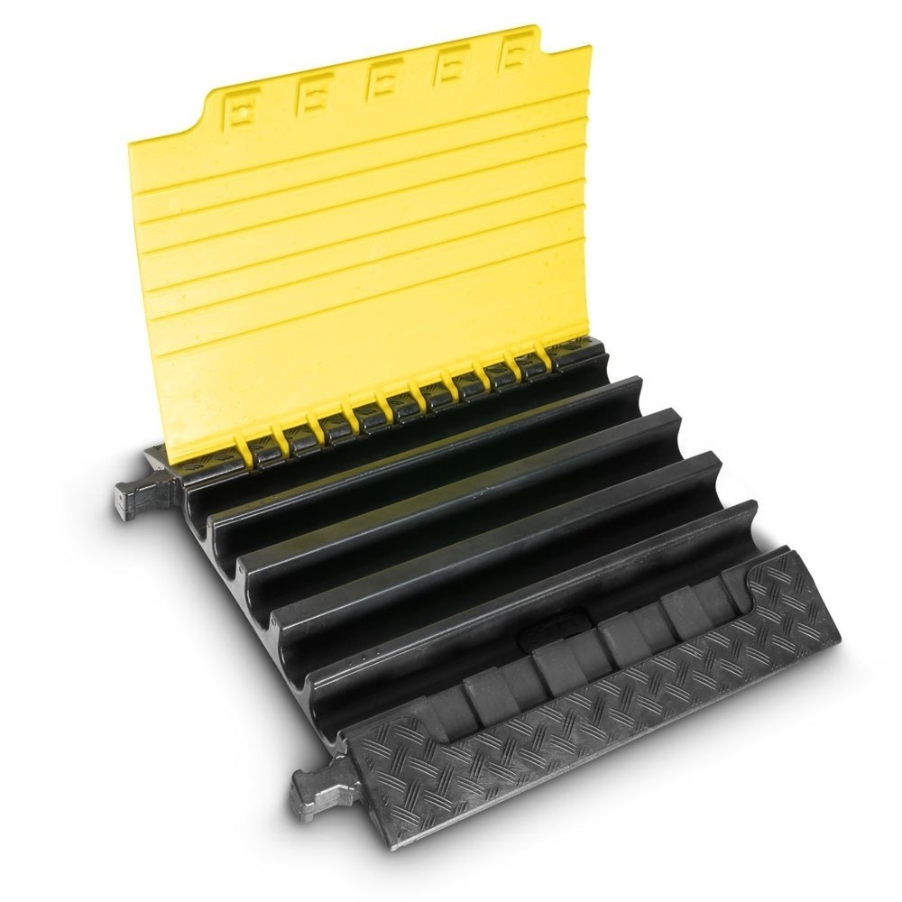 Productafbeelding nr. 4: Defender® by Adam Hall kabelbrug XXL, 5 kanalen, zwart/geel