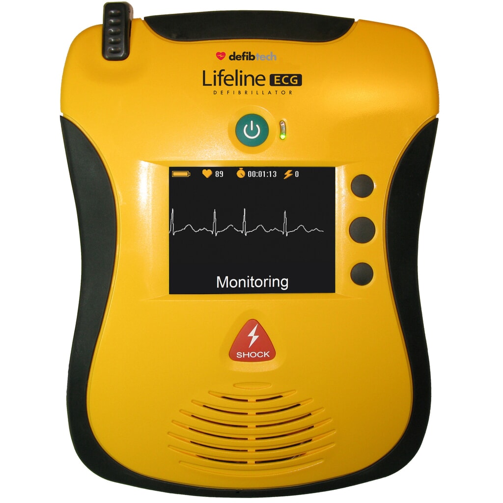 defibtech Defibrillator Lifeline ECG AED, inclusief Safe-Set Product afbeelding: defibtech Defibrillator Lifeline ECG AED, inclusief Safe-Set