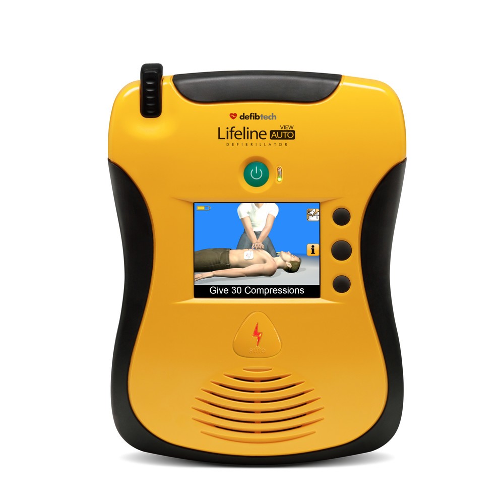 Product afbeelding: defibtech Defibrillator Lifeline View AUTO AED, inclusief Safe-Set