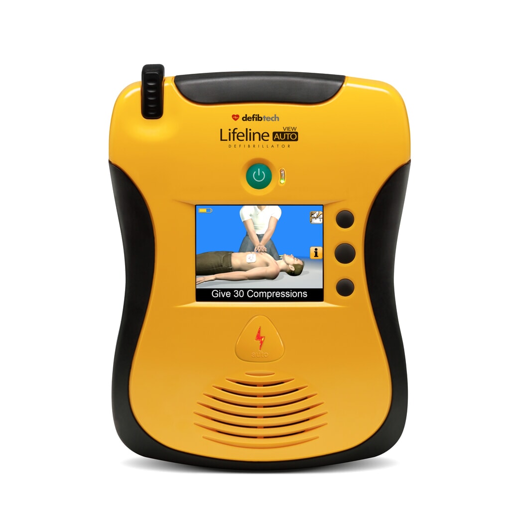 defibtech Defibrillator Lifeline View AUTO AED, inclusief Safe-Set Product afbeelding: defibtech Defibrillator Lifeline View AUTO AED, inclusief Safe-Set