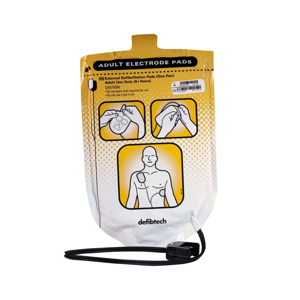 defibtech Reserve-elektroden voor AED en Auto AED Product afbeelding: defibtech Reserve-elektroden voor AED en Auto AED