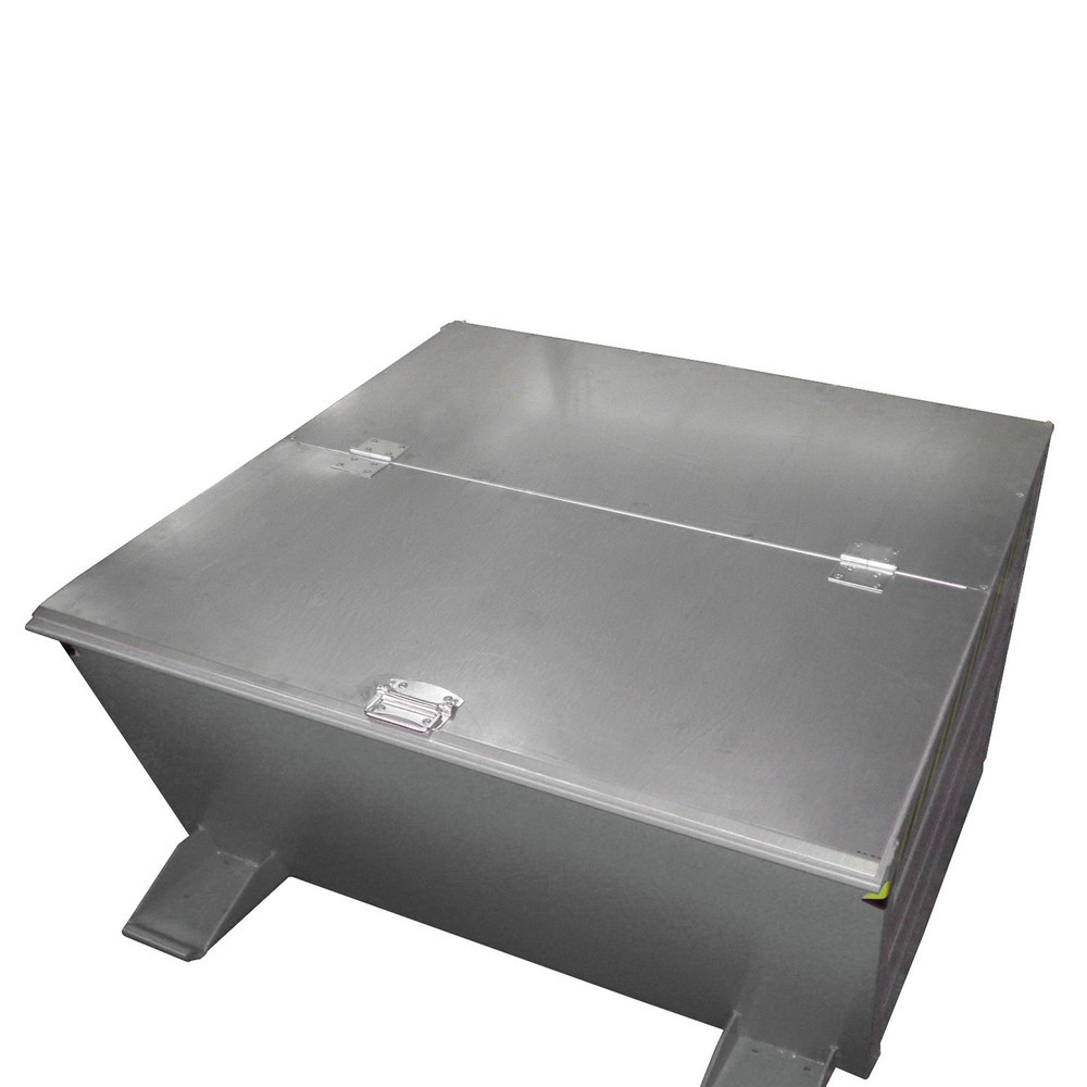 Product afbeelding: Deksel voor kantelbakken Compact, voor volume 0,65 m³