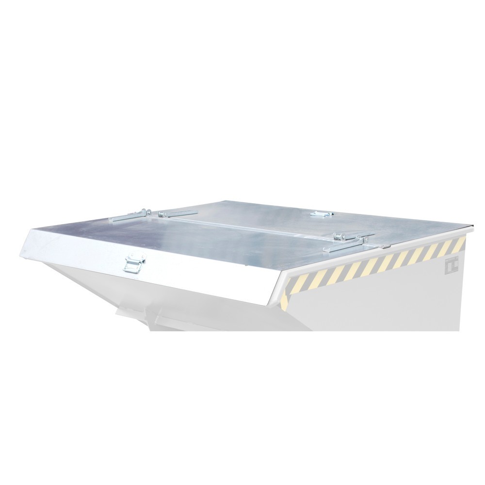 Product afbeelding: Deksel voor kantelbak, volume 1,2 m³, verzinkt