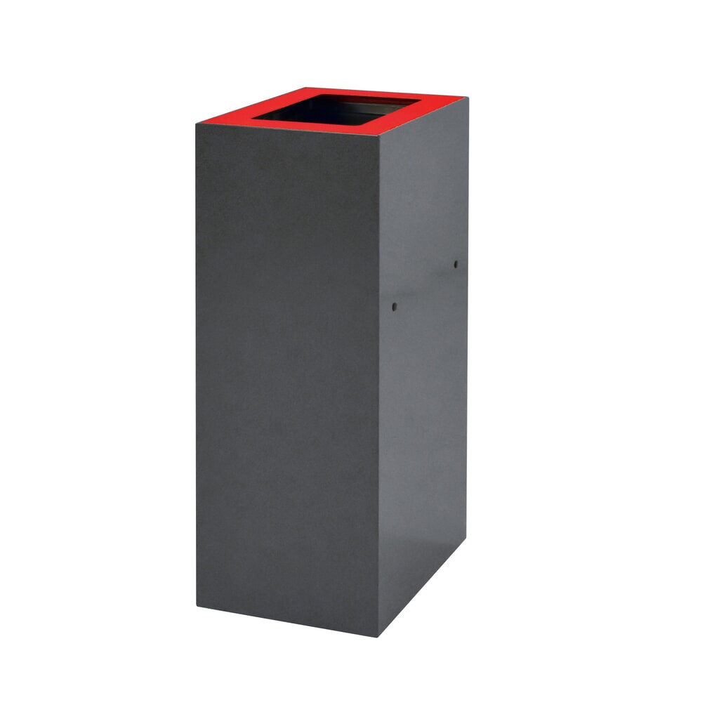 Deksel voor modulair afvalscheidingssysteem, 60 liter, rood Productafbeelding nr. 4: Deksel voor modulair afvalscheidingssysteem, 60 liter, rood