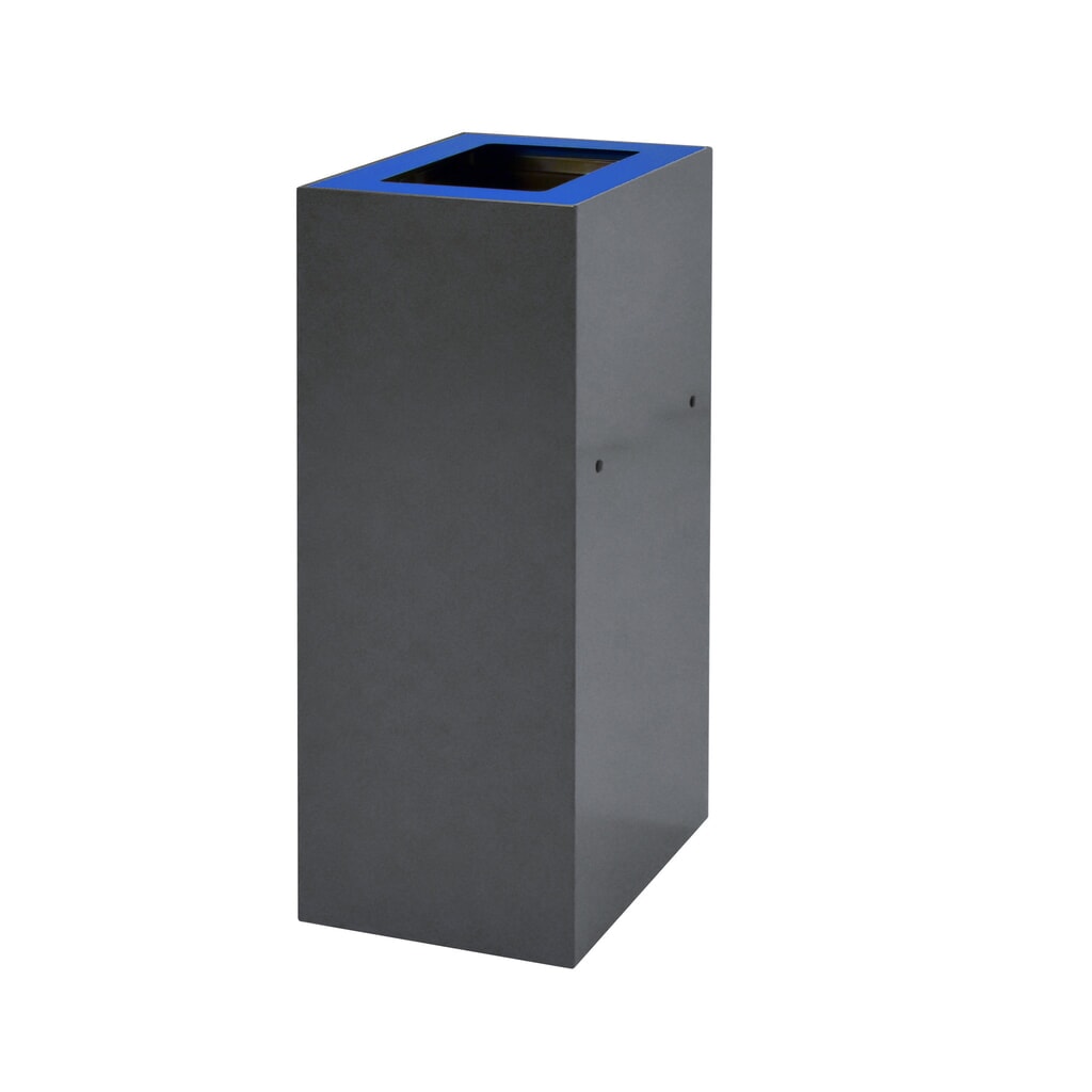 Deksel voor modulair afvalscheidingssysteem, 60 liter, blauw Productafbeelding nr. 4: Deksel voor modulair afvalscheidingssysteem, 60 liter, blauw