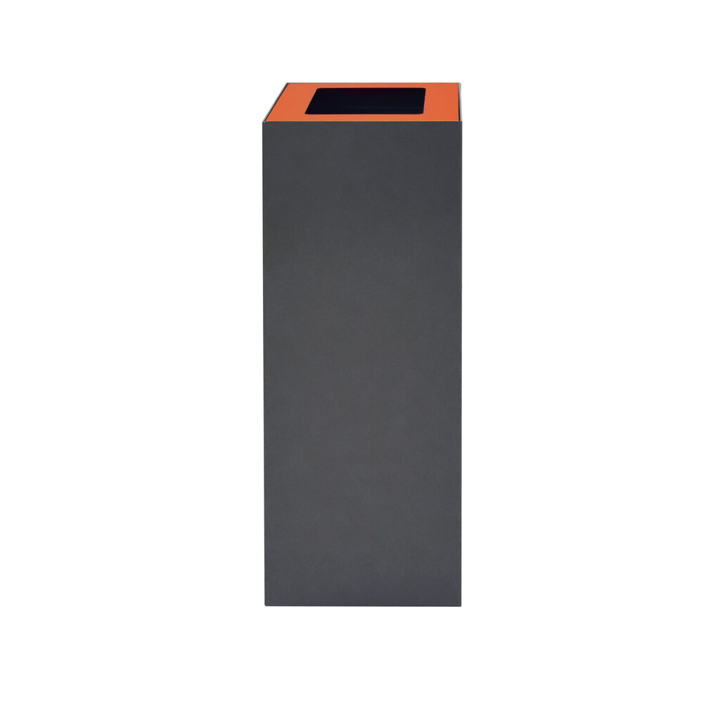 Deksel voor modulair afvalscheidingssysteem, 60 liter, oranje Productafbeelding nr. 2: Deksel voor modulair afvalscheidingssysteem, 60 liter, oranje