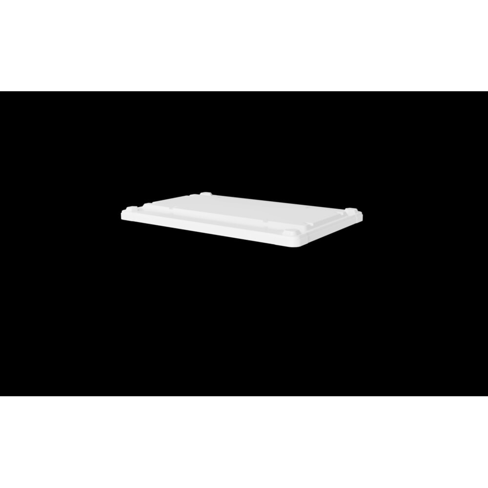 Productafbeelding nr. 3: Deksel voor palletbox, voor diepte 800 mm, wit