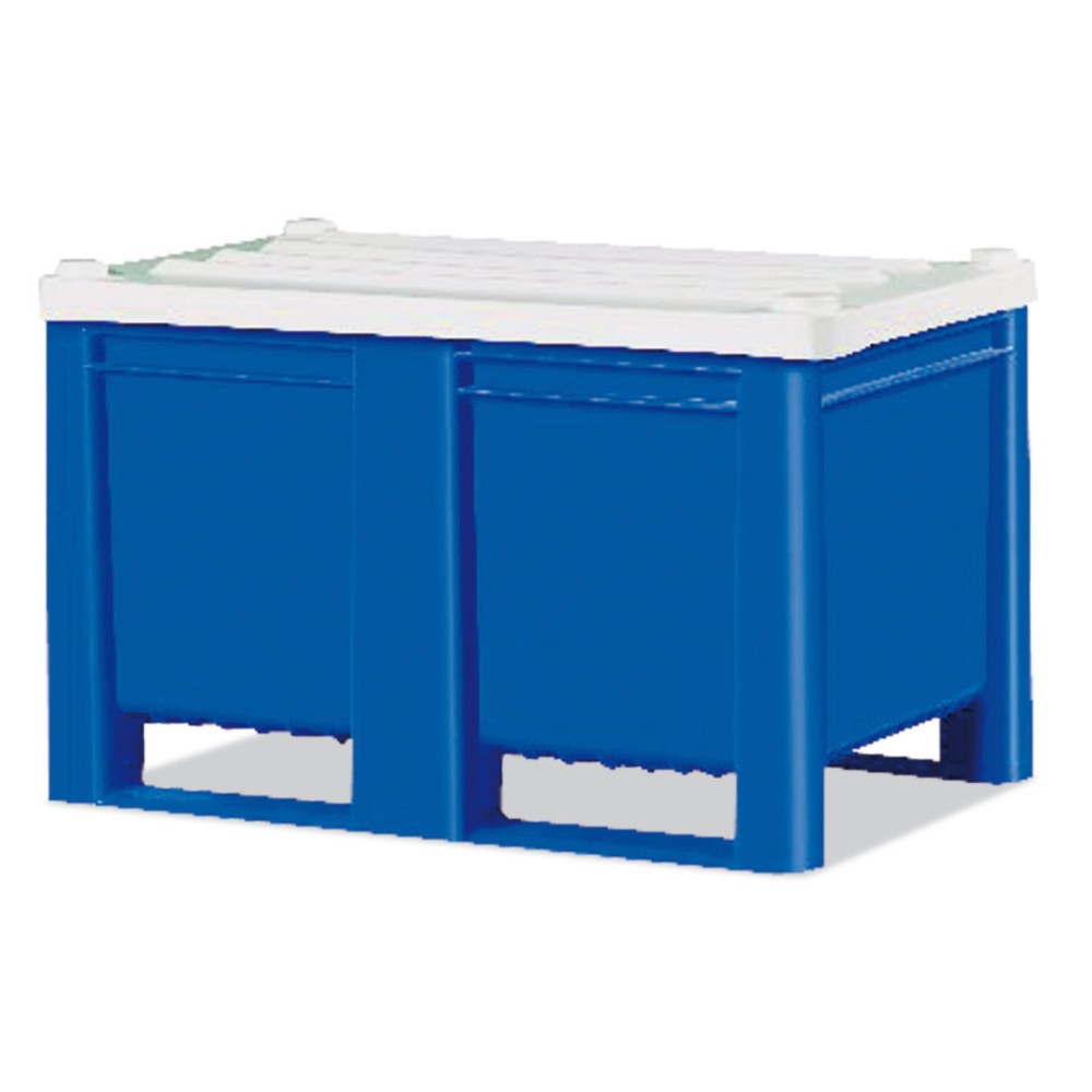 Product afbeelding: Stolpdeksel voor palletboxen, voor diepte 800 mm, blauw