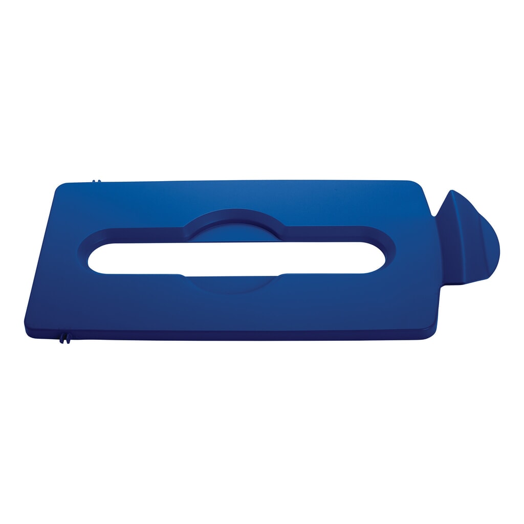 Deksel voor recyclingstation Rubbermaid® Slim Jim, opening voor papierinvoer