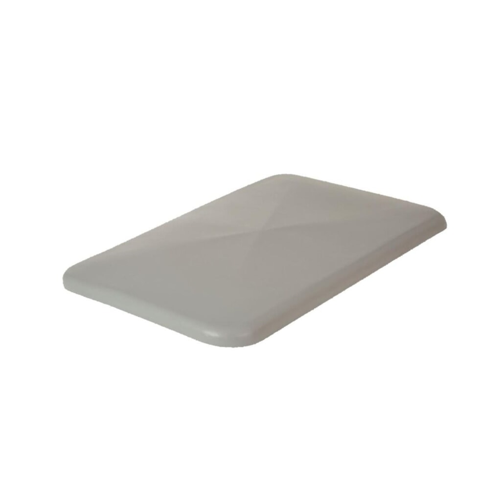 Deksel voor rolcontainer, bxhxd 40 x 680 x 450 mm, grijs Product afbeelding: Deksel voor rolcontainer, bxhxd 40 x 680 x 450 mm, grijs