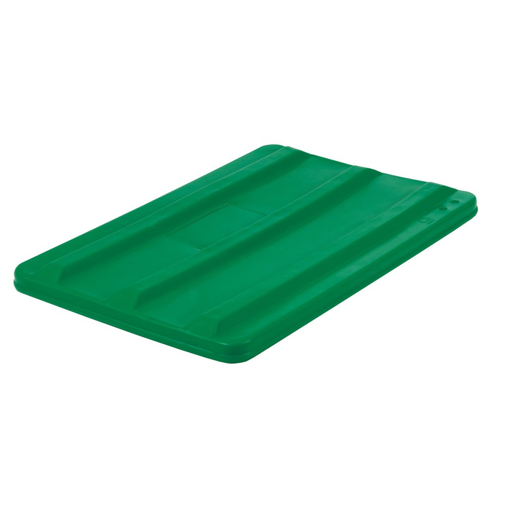 Product afbeelding: Deksel voor rolcontainer BASIC, bxhxd 40 x 680 x 450 mm, groen