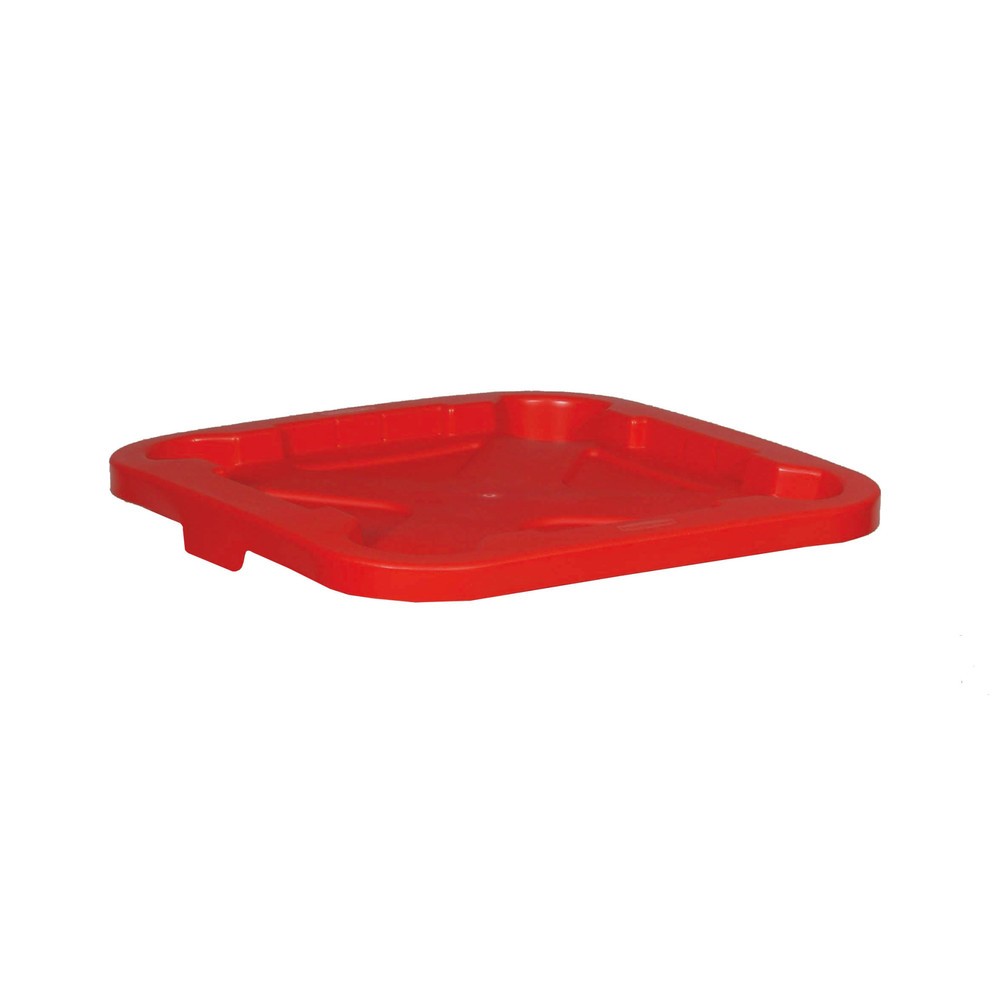 Product afbeelding: Deksel voor universele container Rubbermaid® van 151 liter, vierkant, grijs