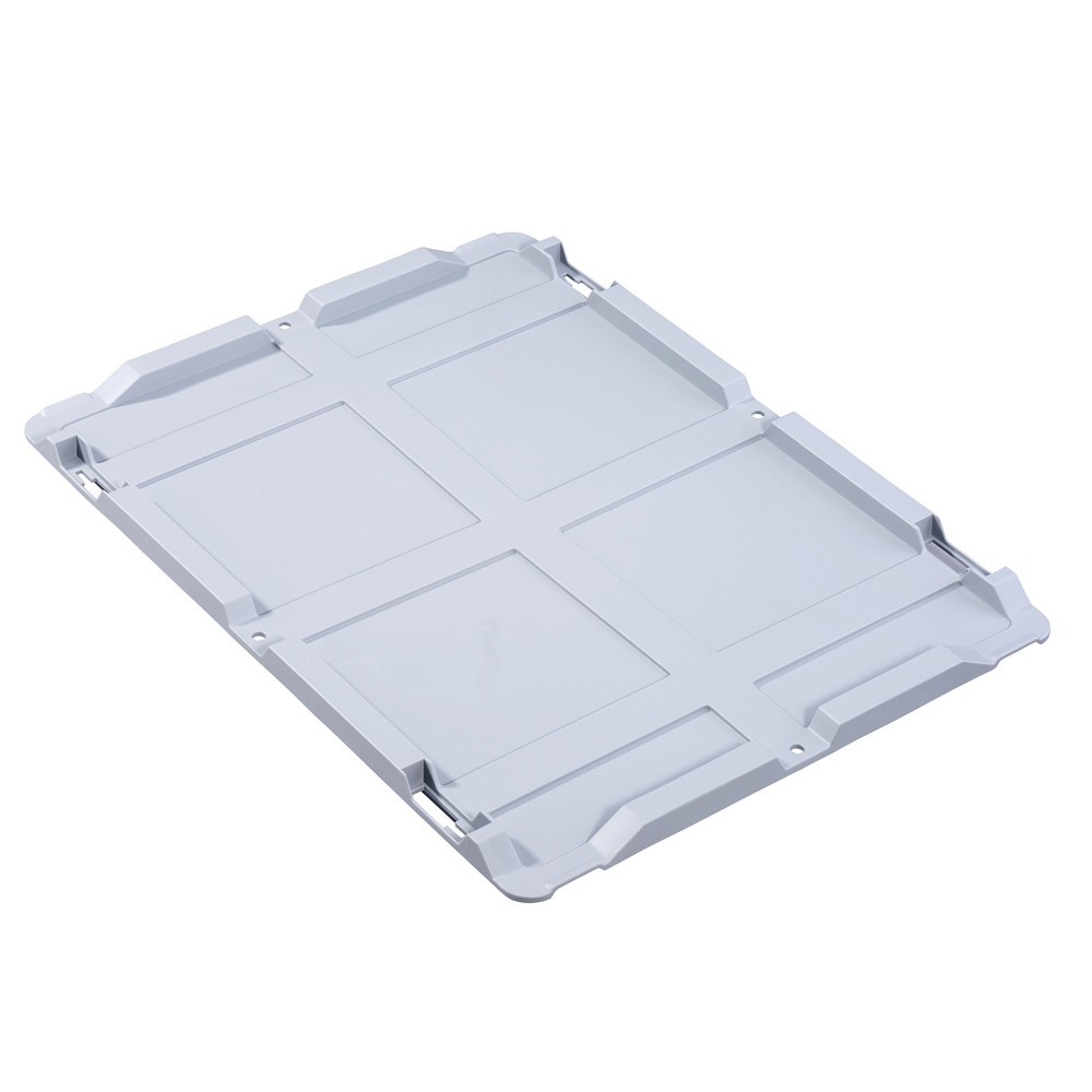 Product afbeelding: Deksel, zonder sluitingen, voor euro-stapelbak, bxd 600 x 400 mm