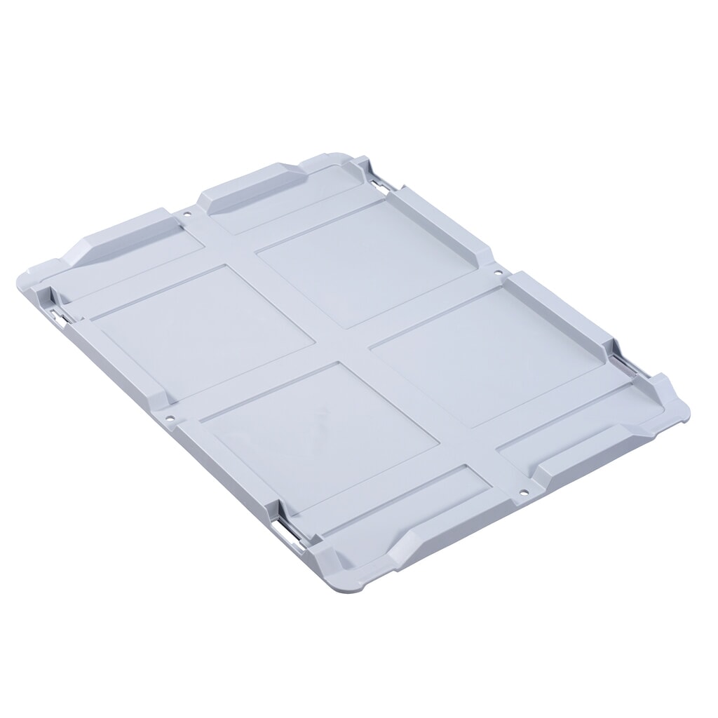 Product afbeelding: Deksel, zonder sluitingen, voor euro-stapelbak, bxd 400 x 300 mm