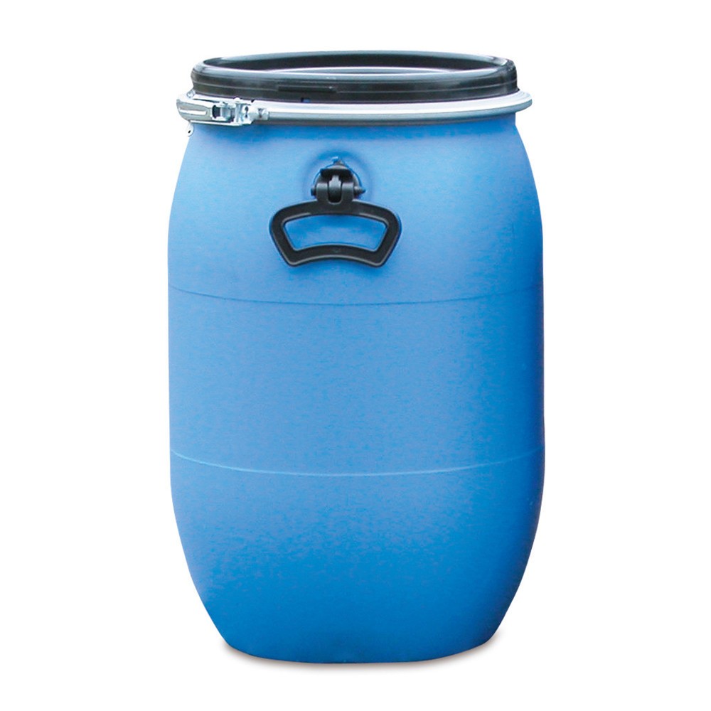 Product afbeelding: Dekselvat van PE met spanring, 30 liter