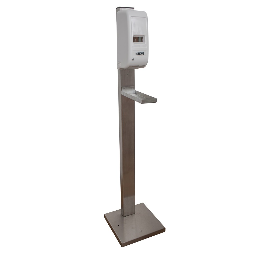 Product afbeelding: Desinfectiezuil, incl. dispenser met sensor en lekbak
