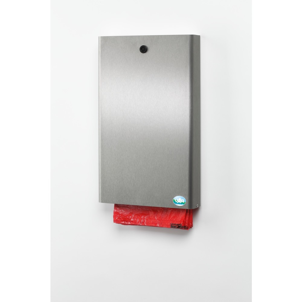 Product afbeelding: Dispenser voor hondenpoepzakjes VAR® DS 2, roestvrij staal
