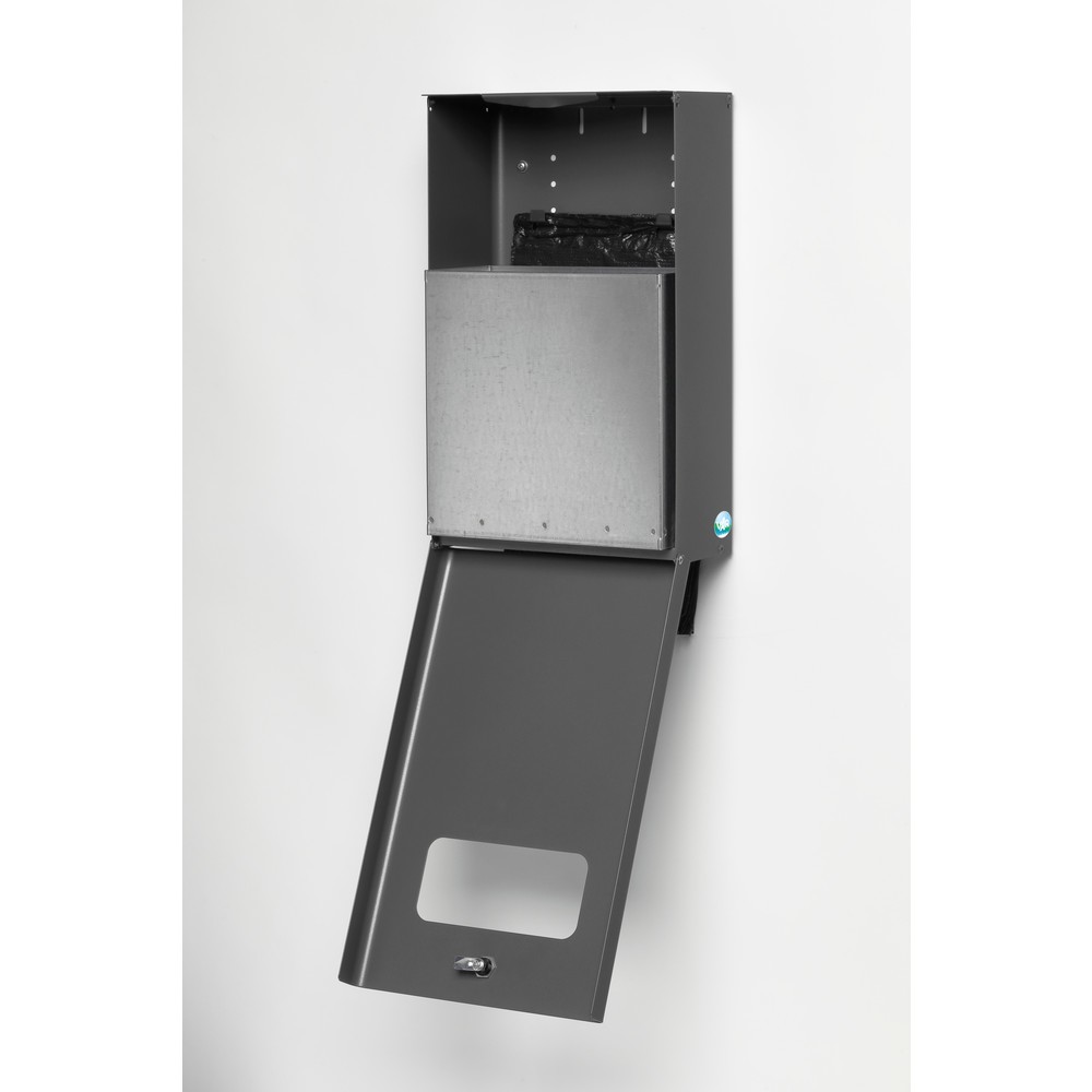 Productafbeelding nr. 3: Dispenser voor hondenpoepzakjes VAR® DS 6, ijzer metallic