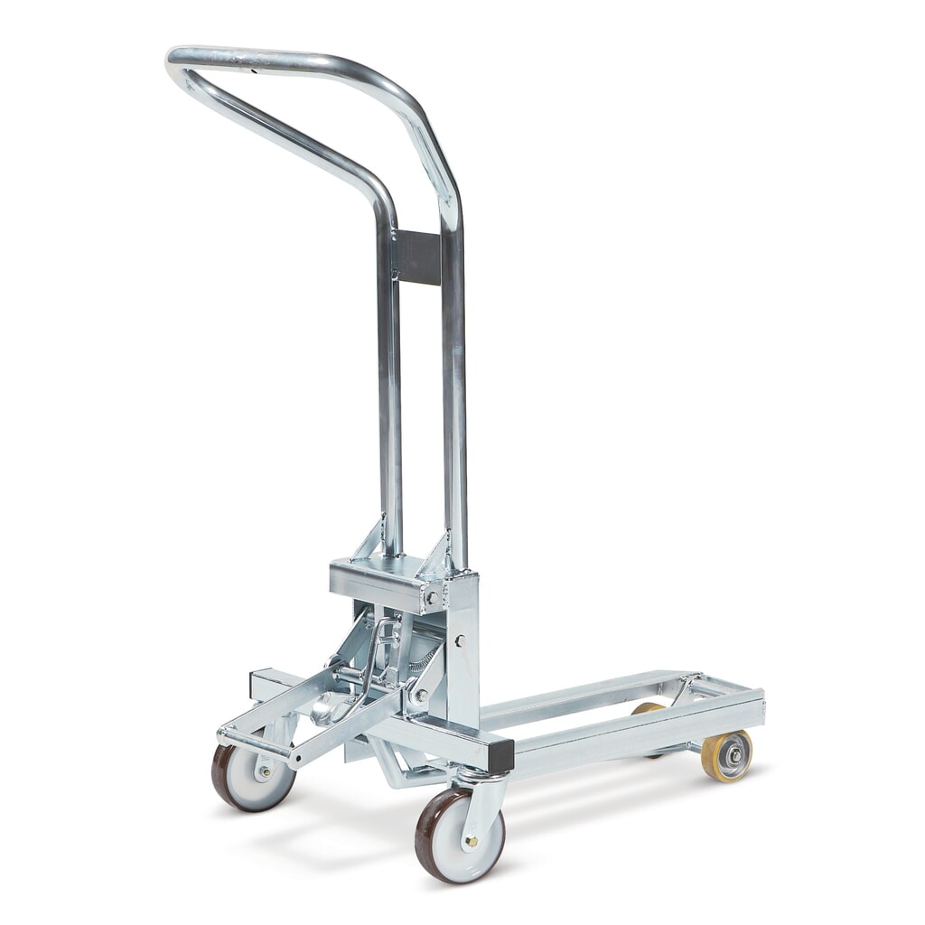 Display-palletheffer Premium, hefhoogte 120 mm Productafbeelding nr. 1: Display-palletheffer Premium, hefhoogte 120 mm