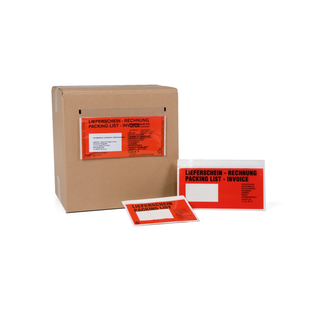 Documentmappen formaat C6, "Leveringsbon" Product afbeelding: Documentmappen formaat C6, "Leveringsbon"