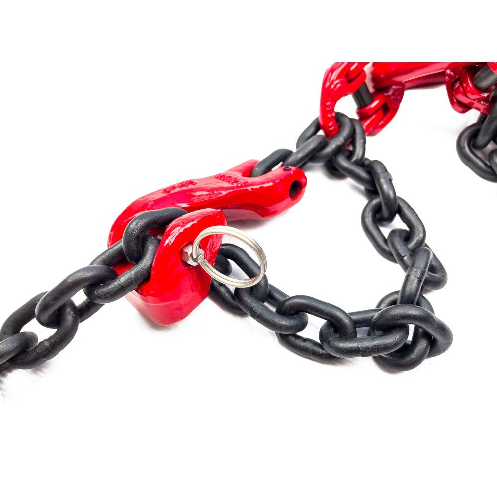 Productafbeelding nr. 5: Dolezych DoKett ketting, 4 streng, nominale dikte 8 mm, lengte 2 m, met verkorte haak