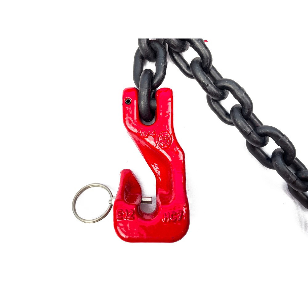 Productafbeelding nr. 6: Dolezych DoKett ketting, 4 streng, nominale dikte 8 mm, lengte 2 m, met verkorte haak