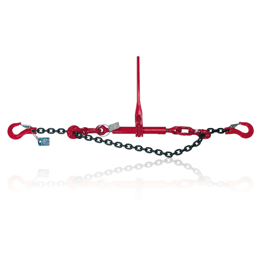 Productafbeelding nr. 1: Dolezych spanketting, 2 stuks, clevis haken aan beide zijden, 4.000 daN, lengte 6 m