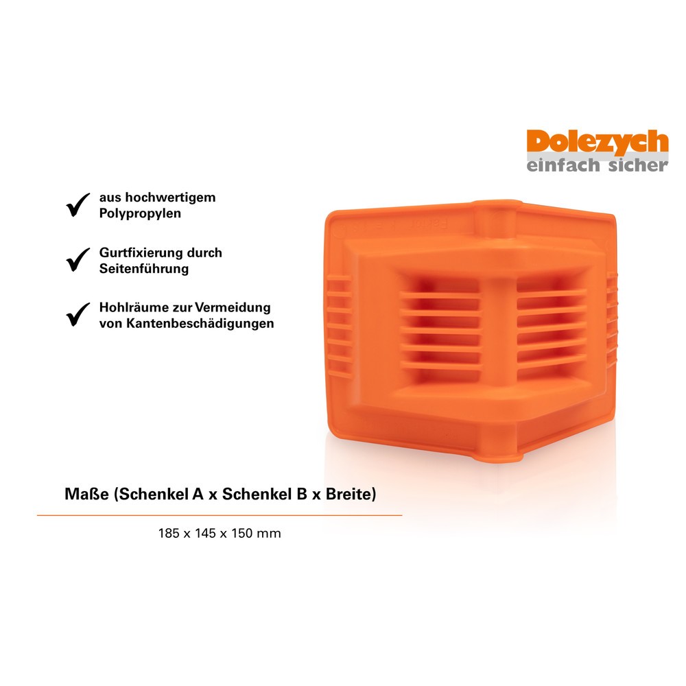 Productafbeelding nr. 2: Dolezych randbeschermingshoek DoLight, PP, voor bandbreedte 50 mm